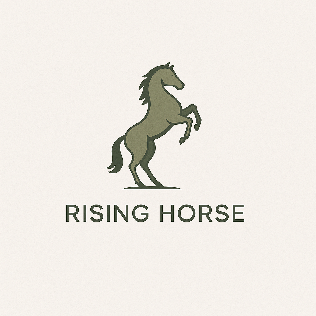 Rising Horse Logo